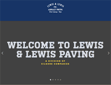 Tablet Screenshot of lewisandlewisinc.com